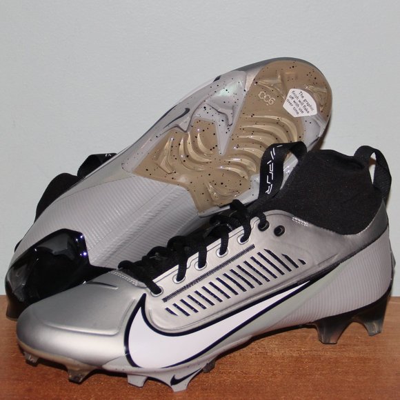 Nike Vapor Edge Pro 360 2 Football Cleats Mens 11.5 12 Lt Smoke Grey - Picture 1 of 6